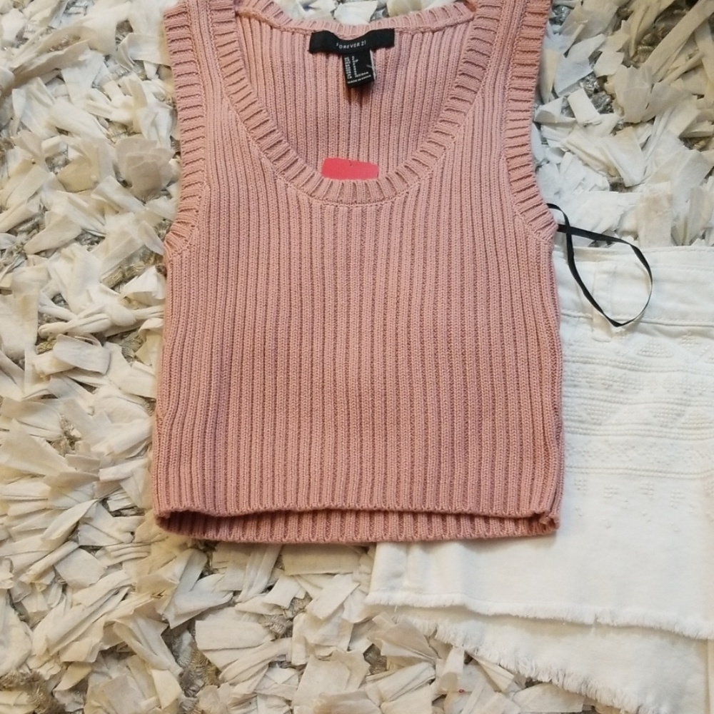 Mauve crop top